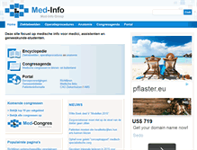 Tablet Screenshot of med-info.nl